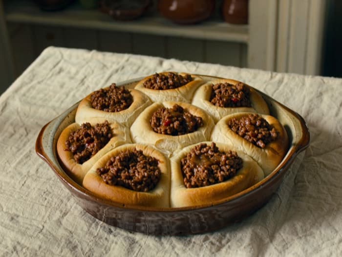 Classic Beef Sloppy Joes, plated and ready to serve